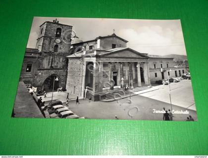 Cartolina Isernia - Cattedrale 1960 ca