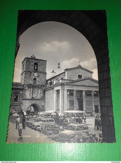 Cartolina Isernia - Il Duomo 1950 ca