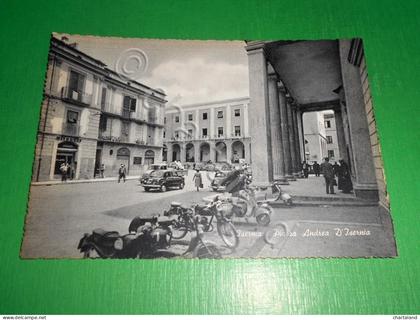 Cartolina Isernia - Piazza Andrea d' Isernia 1950 ca