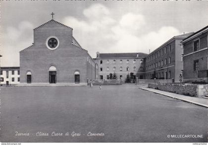 # ISERNIA: CHIESA CUORE DI GESU' - CONVENTO   1966