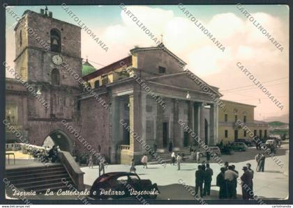 Isernia Città PIEGA Foto FG cartolina ZF7109
