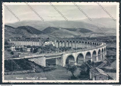 Isernia città PIEGHINA FG foto cartolina MV8900
