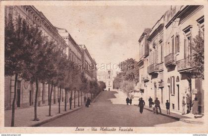 * LECCE - Via Plebiscito Fascista