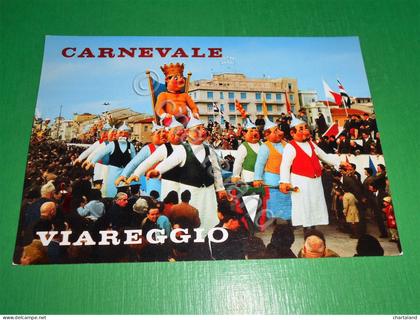 Cartolina Carnevale di Viareggio - Re Carnevale 1970 ca