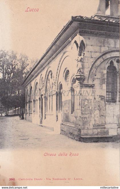 LUCCA - Chiesa della Rosa
