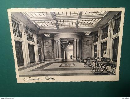 Cartolina Macerata - Galleria - 1935