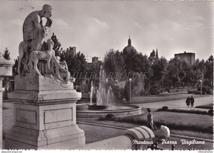 MANTOVA - Piazza Virgiliana, Cartolina