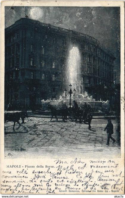 CPA NAPOLI Piazza della Borsa ITALY (15249)