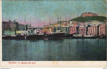 CPA NAPOLI S.Martino dal mare ITALY (15452)