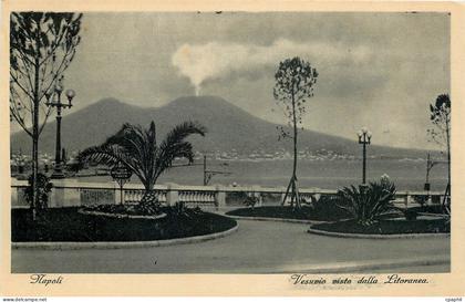 CPA Napoli-Vesuvio visto dolla Litoranea