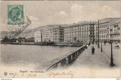 CPA NAPOLI Via Partemope ITALY (15462)
