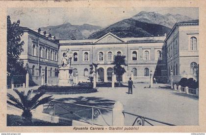 # APUANIA CARRARA: GIARDINI PUBBLICI