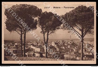 Matera Città Panorama cartolina GM1093