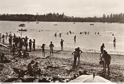 Cartolina - Milano - Riviera di Milano - Idroscalo - 1954
