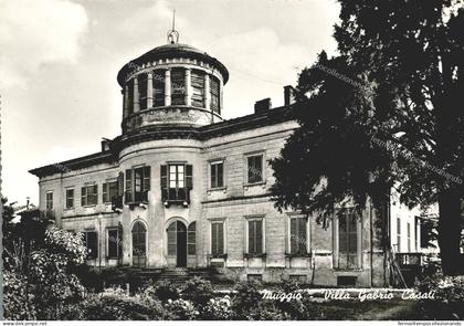 ef254 cartolina muggio,villa gabrio casati,provincia di monza