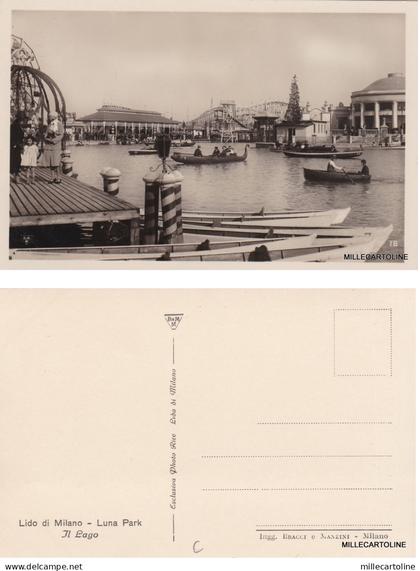 # MILANO: LIDO DI MILANO - LUNA PARK - IL LAGO