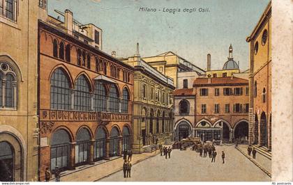 B367 Italy Milano Milan Loggis degli Osii vintage postcard