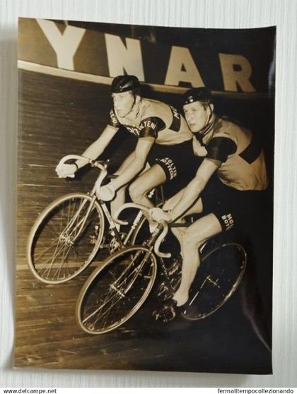 FO4594,foto originale,personaggi famosi,ciclisti motta e post,sei giorni 67