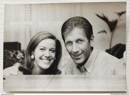 FO4608,foto originale,personaggi famosi,ciclista vittorio adorni con la moglie