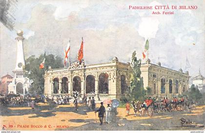 Italia - MILANO - Esposizione 1906 - Padiglione Citta di Milano
