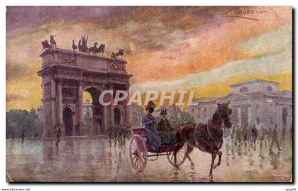 Italie - Italy - Italia - Milano - Milan - Arco della Pace - CPA