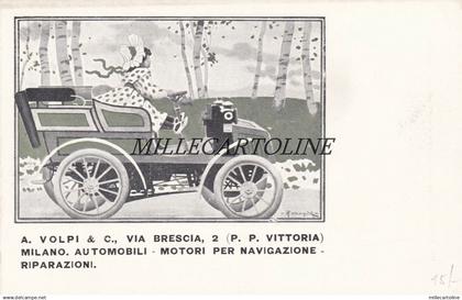 MILANO: A. Volpi & C. via Brescia - automobili, motori per navigazione