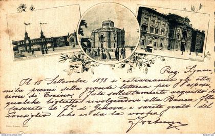 TORINO 1898, Esposizione Generale - Ricordo, Vedutine - Scritta - #014