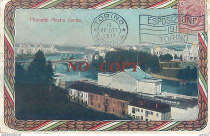 TORINO TURIN PILONETTO MOSTRE RIUNITE ESPOSIZIONE  ITALIE ITALIA