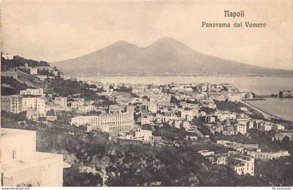 B657 Italy Naples Napoli Panorama del Vomero vintage postcard