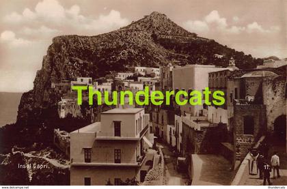 CPA CARTE DE PHOTO ITALY ITALIA NAPOLI NEAPEL NAPELS ISOLA CAPRI