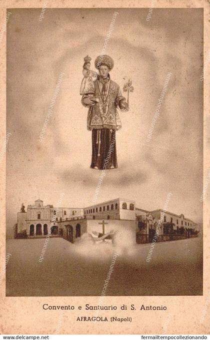 dl467 cartolina convento di s.antonio di padova,afragola,provincia di napoli