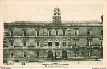 eh301 cartolina afragola, municipio,provincia di napoli