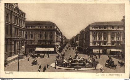 Italia - Italie - Italy - Naples - Napoli - Corso Umberto - CPA
