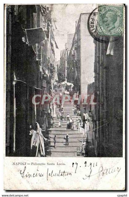 Italia - Italie - Italy - Naples - Napoli - Pallometto Santa Lucia - CPA