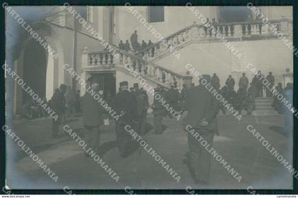 Napoli Città Uomini Cortile NPG Foto cartolina MX6536