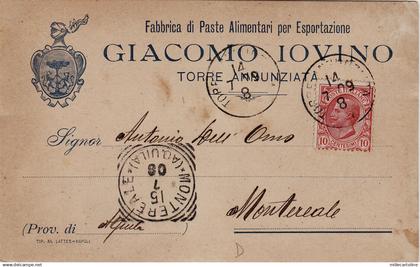#TORRE ANNUNZIATA : testatina- GIACOMO IOVINO- paste alimentari