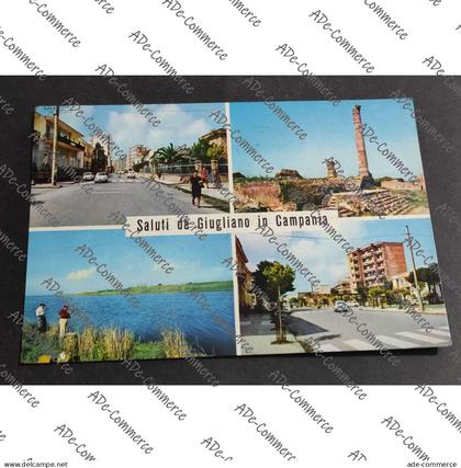 Cartolina Giugliano in Campagna - Scavi di Liternum - Lago di Patria