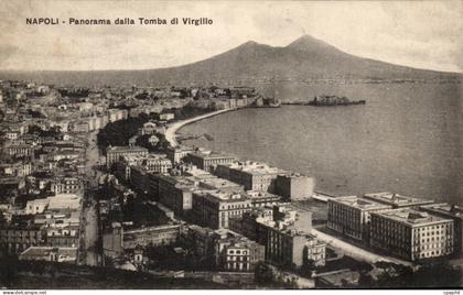 Italie Italie Napoli CPA Panorama dalla Tomba di Virgillo