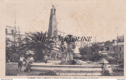 TORRE DEL GRECO: Villa Comunale - Monumento ai Caduti