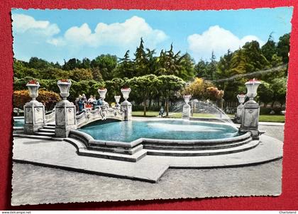 Cartolina - Novara - Fontana Parco dei Bambini - 1961
