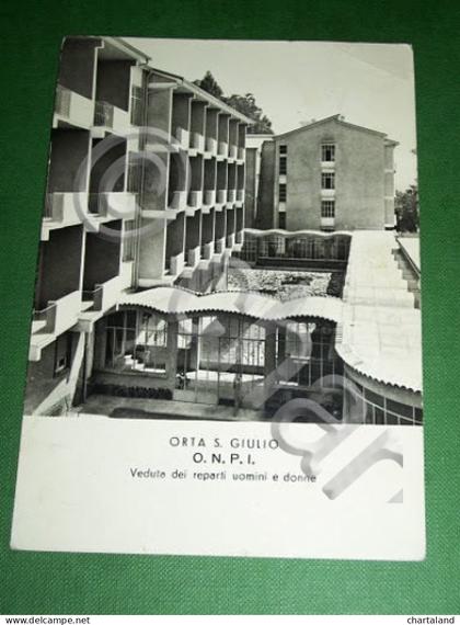 Cartolina Orta S. Giulio - O.N.P.I. ( veduta dei reparti uomini e donne ) 1960