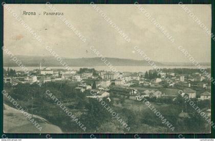 Novara Arona cartolina KV1880