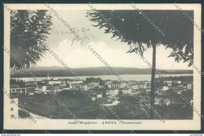 Novara Arona cartolina ZB1319