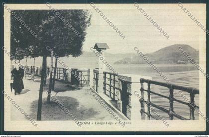 Novara Arona cartolina ZB1407