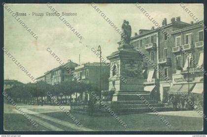 Novara Arona cartolina ZB1435
