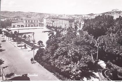 Cartolina - Nuoro - Giardini - 1963