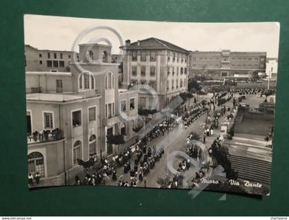Cartolina Nuoro - Rue Dante - 1961