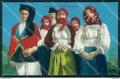 Nuoro Baronia Costumi cartolina MT1857