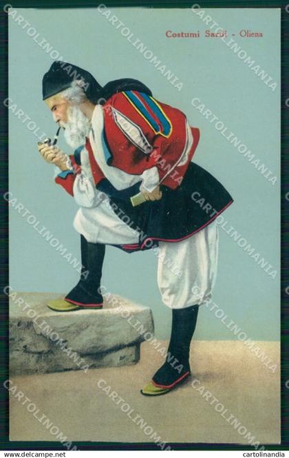 Nuoro Oliena Costumi cartolina MT1869