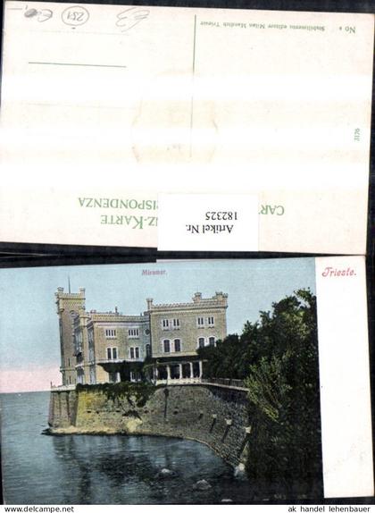 182325,Friuli-Venezia-Giulia Trieste Miramar Schloss